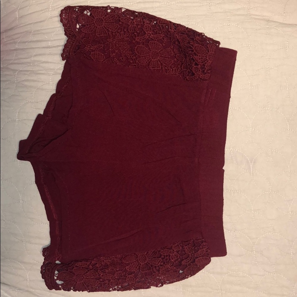 Maroon Shorts